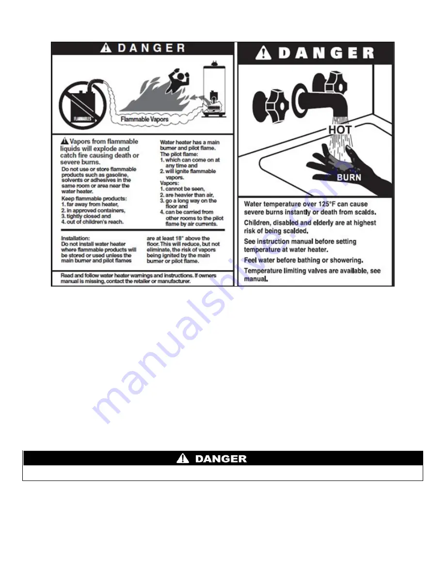 Westinghouse WGRGH**199 Series Installation, Start-Up, Maintenance, Parts, Warranty Download Page 3