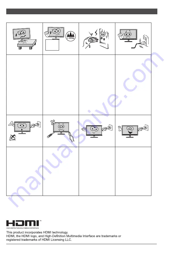 Westinghouse WH22FX9019 Скачать руководство пользователя страница 4