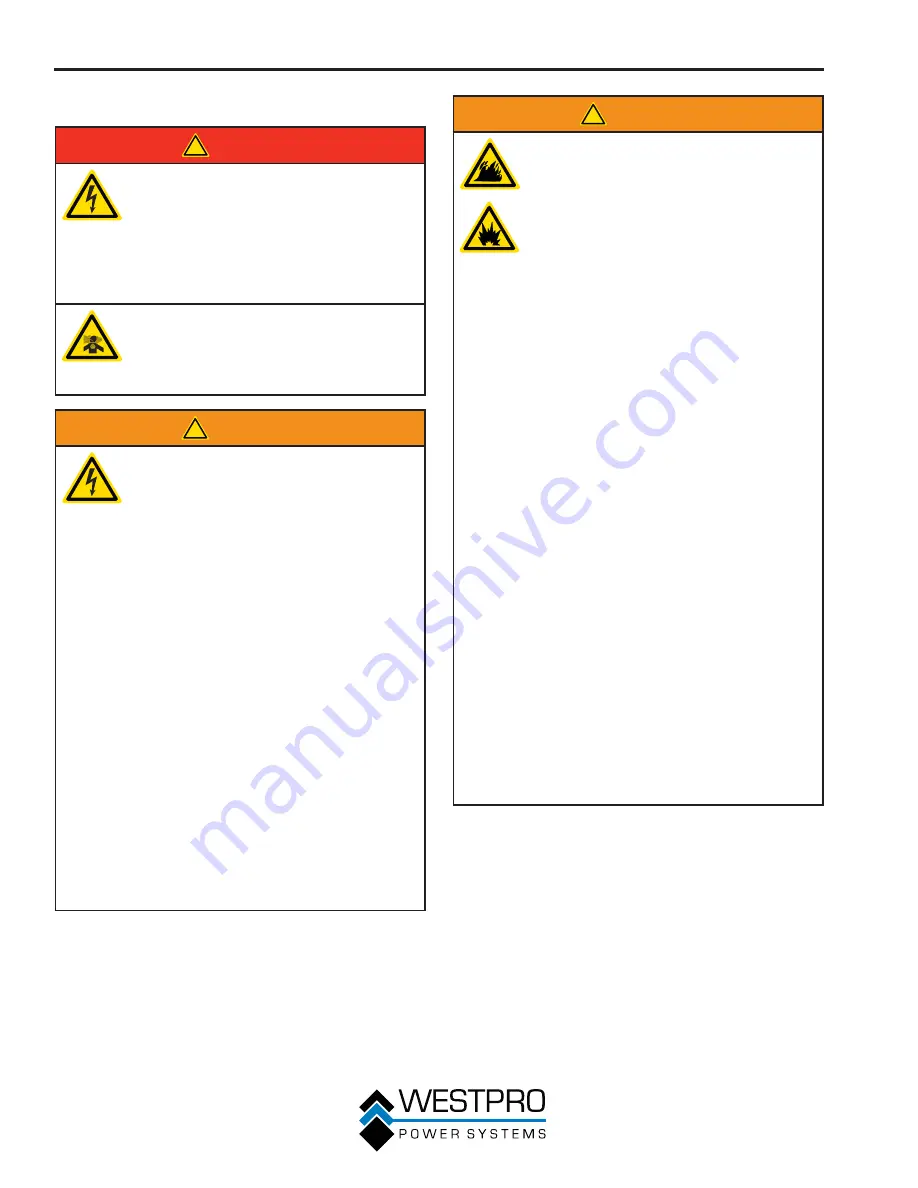 Westinghouse WH4500 Owner'S Manual Download Page 7