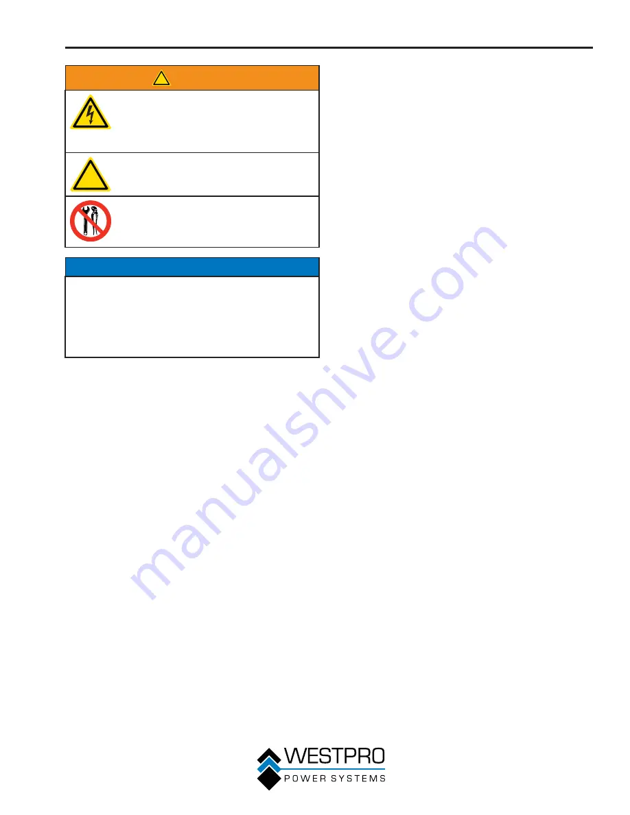 Westinghouse WH4500 Owner'S Manual Download Page 8