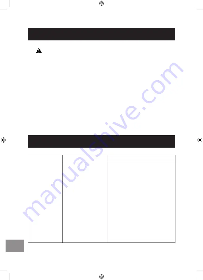 Westinghouse WSFDFT20A Instruction Manual Download Page 10