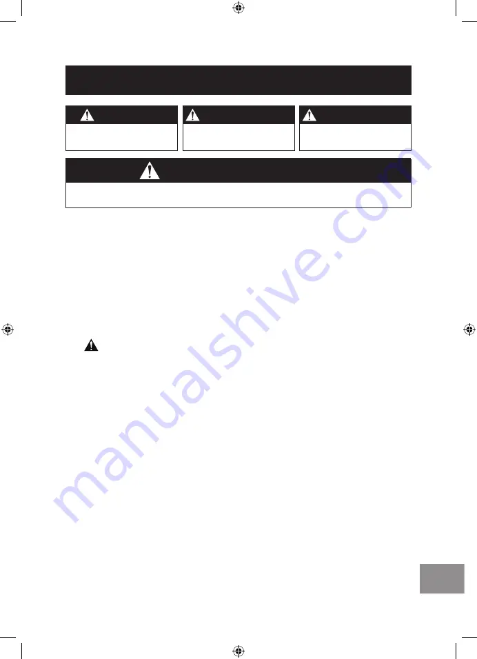 Westinghouse WSFSB1601PK Instruction Manual Download Page 17