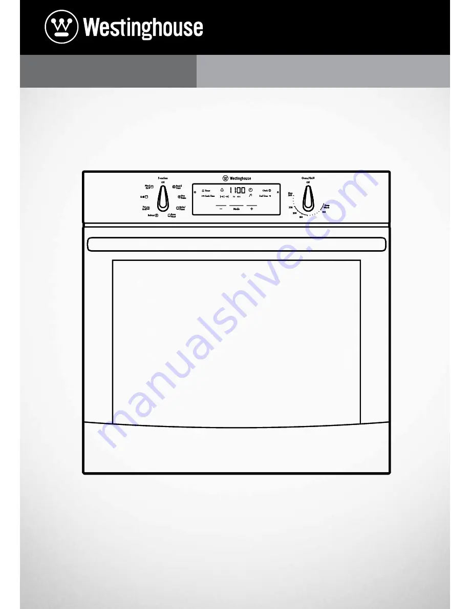 Westinghouse WVG613S/W User Manual Download Page 1