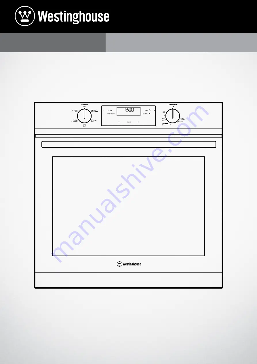 Westinghouse WVG613SC User Manual Download Page 1