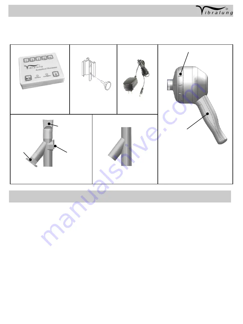 Westmed Vibralung Acoustical Percussor Скачать руководство пользователя страница 3