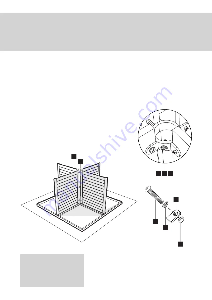 WESTMINSTER ADRIA OMO125-123 Assembly Instructions Manual Download Page 5