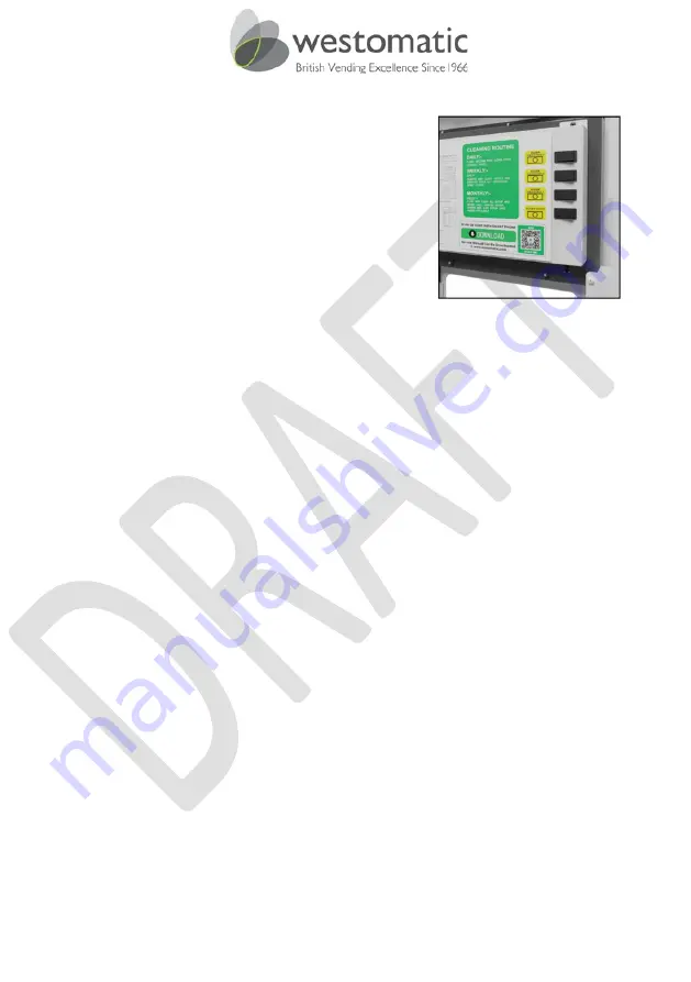 Westomatic H2O Hydration Station Azure Mk4 Technical Manual Download Page 37