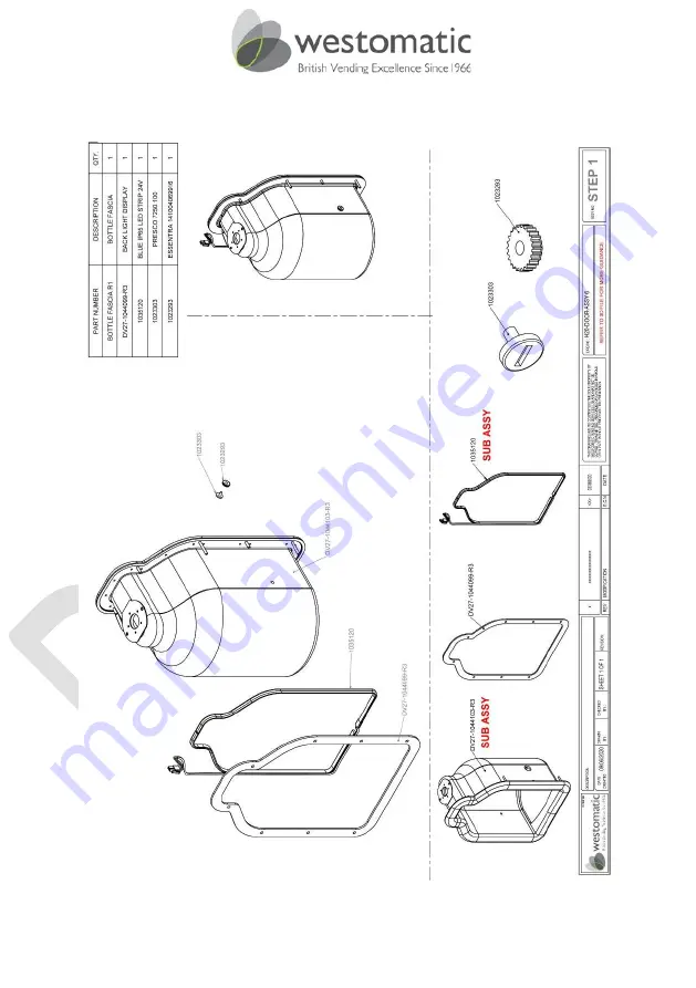 Westomatic H2O Hydration Station Azure Mk4 Скачать руководство пользователя страница 103