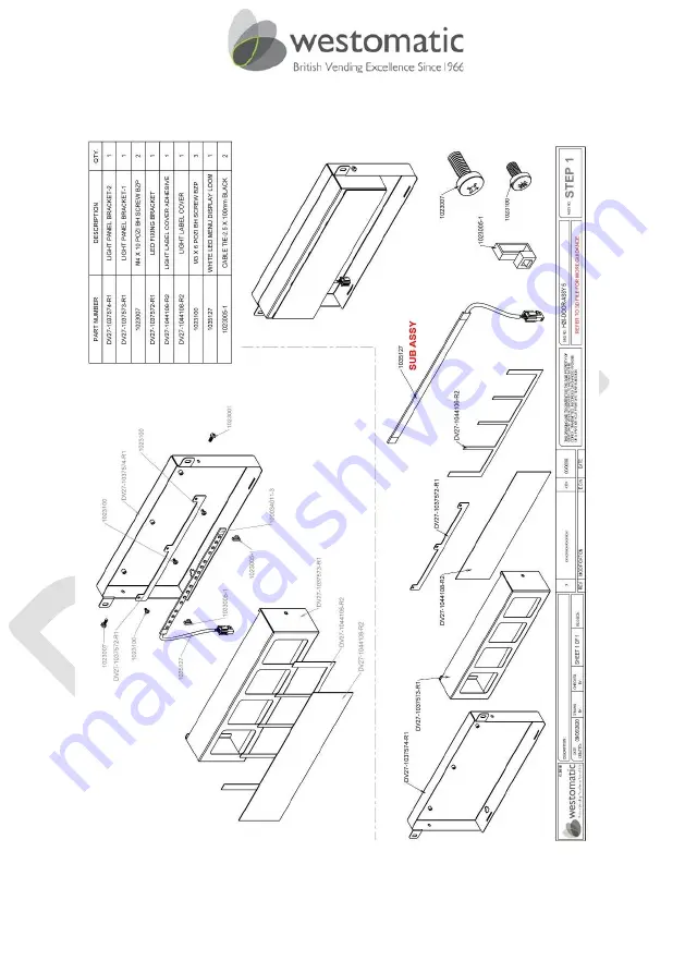 Westomatic H2O Hydration Station Azure Mk4 Скачать руководство пользователя страница 119