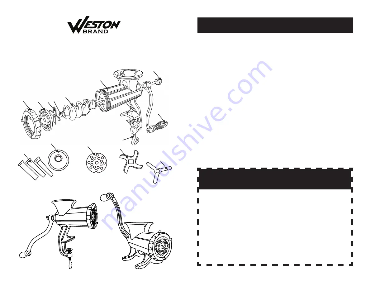 Weston 35-3201 Instructions Manual Download Page 2