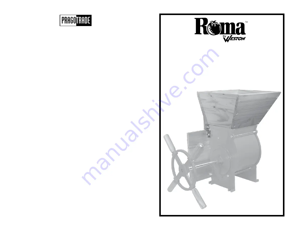 Weston Roma 05-0301 Manual Download Page 1