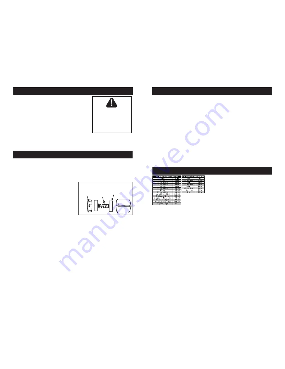 Weston Roma 67-1001-W Instruction Manual Download Page 4