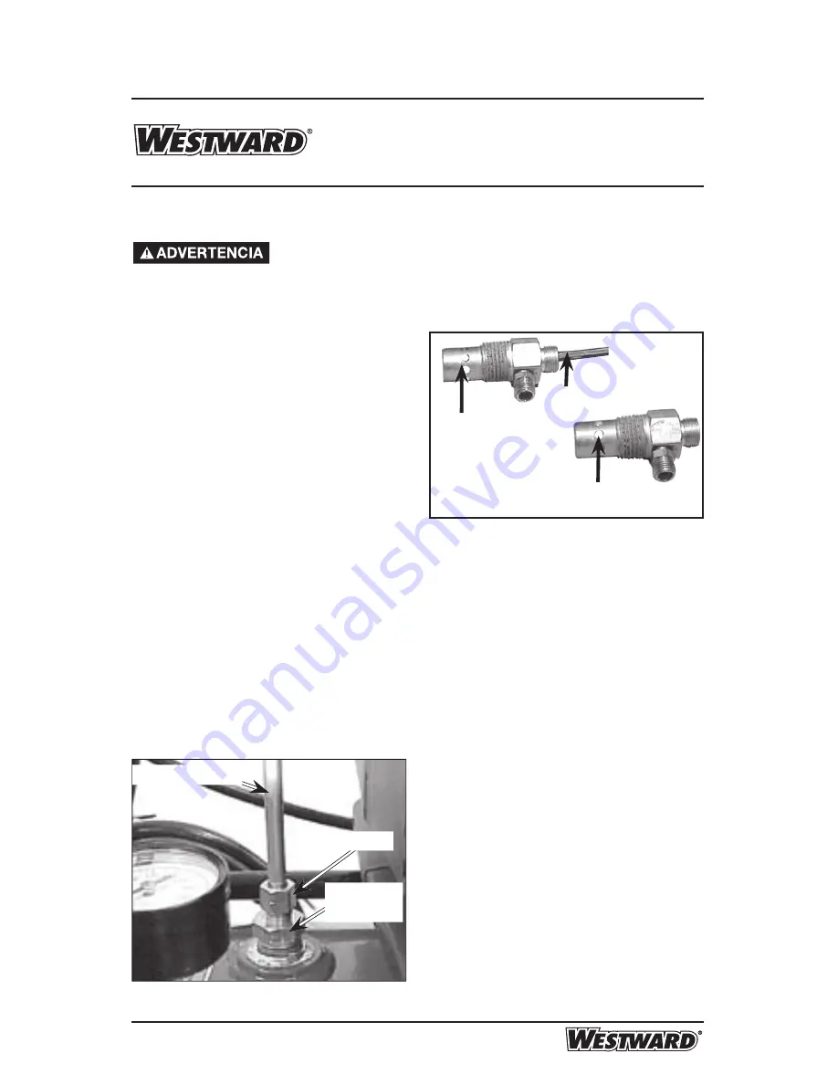 Westward 3JR70A Operating Instructions And Parts Manual Download Page 38