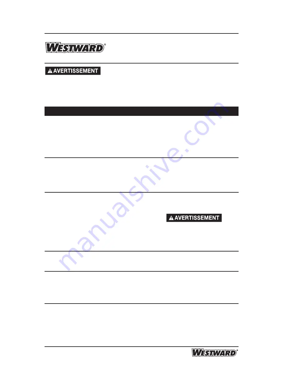 Westward 3JR70A Operating Instructions And Parts Manual Download Page 64