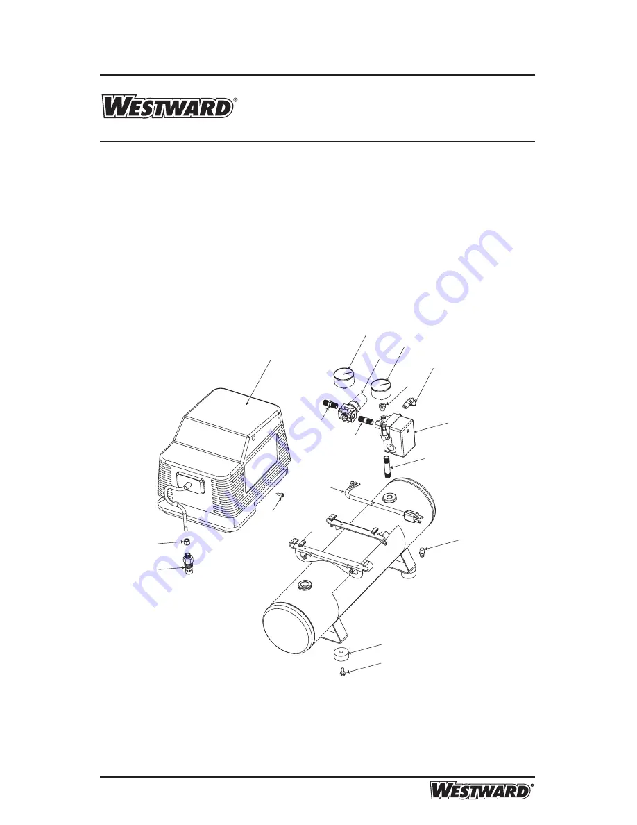 Westward 3JR70A Operating Instructions And Parts Manual Download Page 68