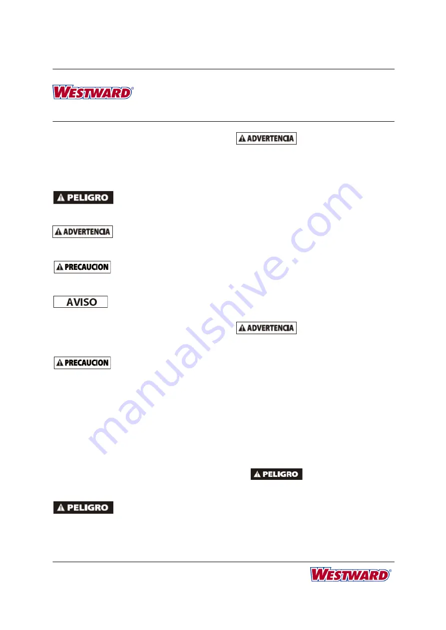 Westward 5ZL11G Operating Instructions And Parts Manual Download Page 15