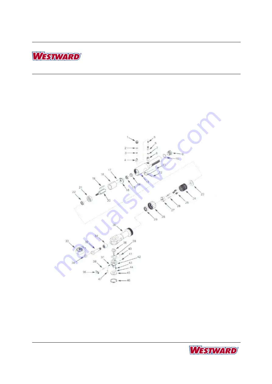 Westward 5ZL21G Operating Instructions And Parts Manual Download Page 17