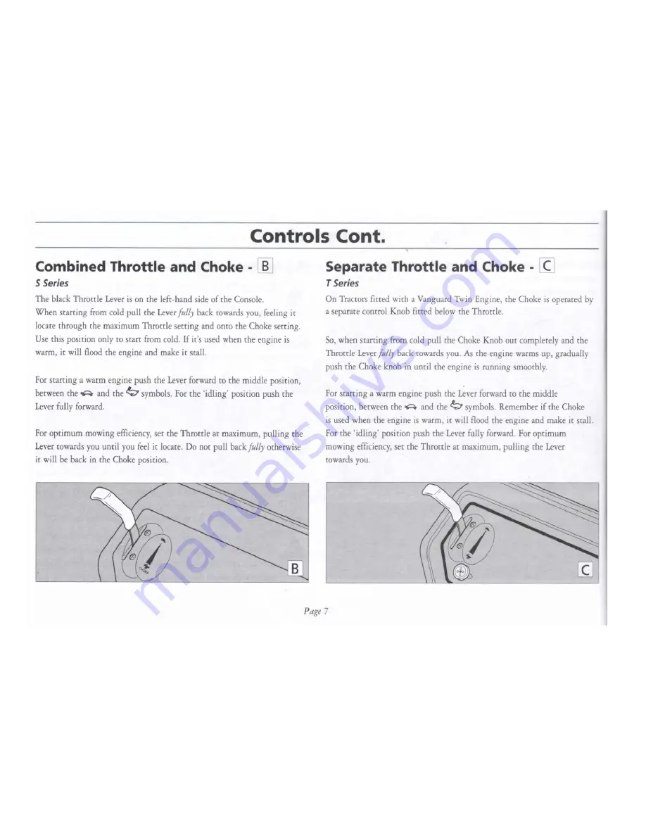 Westwood S1300/36 Operator'S Manual Download Page 9