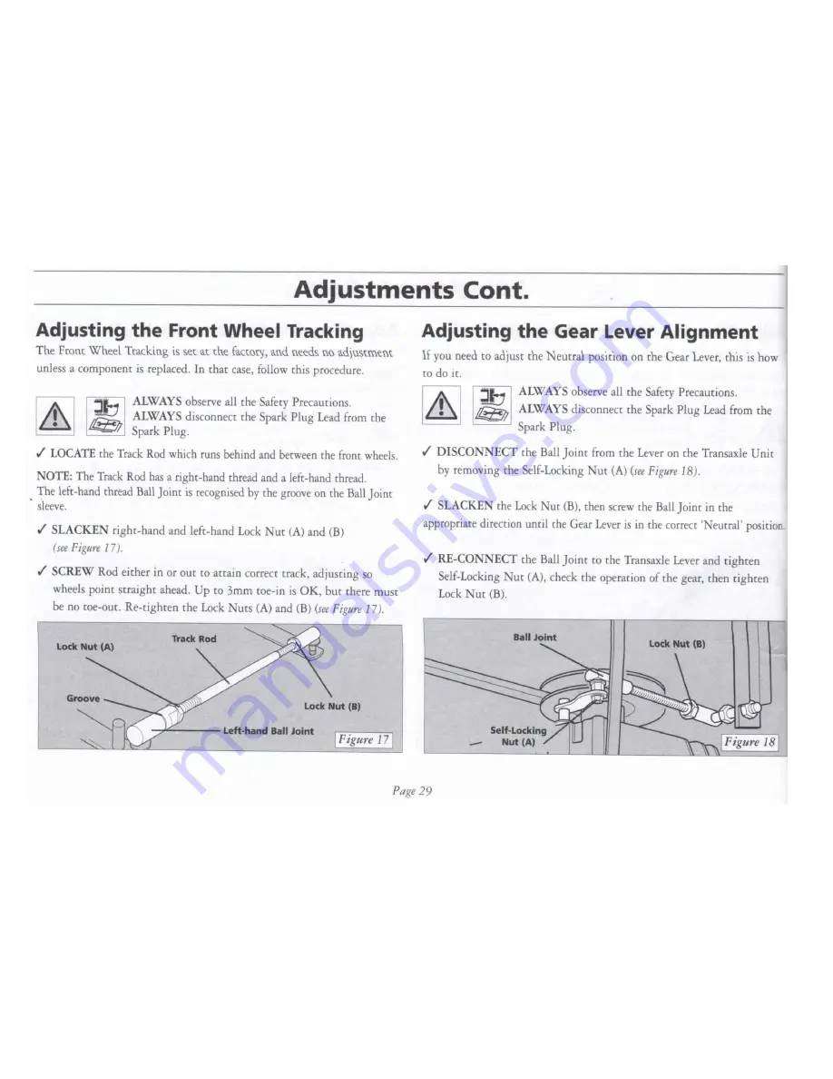 Westwood S1300/36 Operator'S Manual Download Page 31