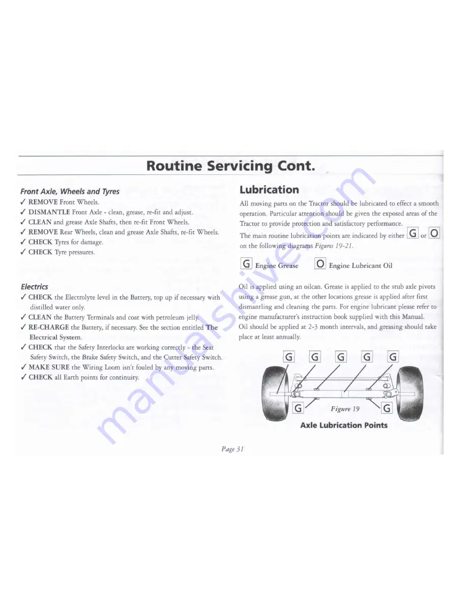 Westwood S1300/36 Operator'S Manual Download Page 33