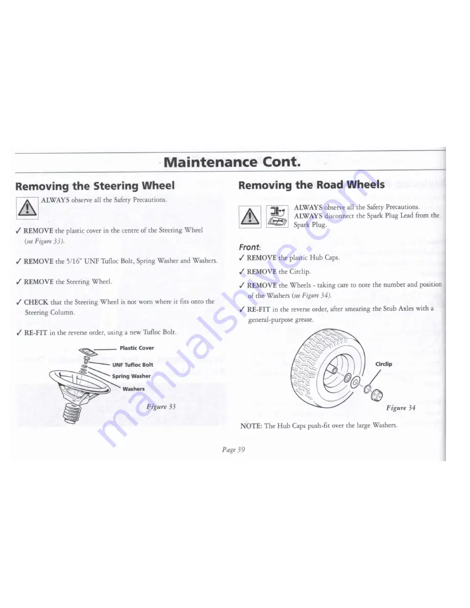 Westwood S1300/36 Operator'S Manual Download Page 41