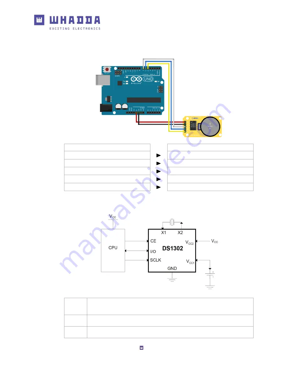 Whadda DS1302 Скачать руководство пользователя страница 4