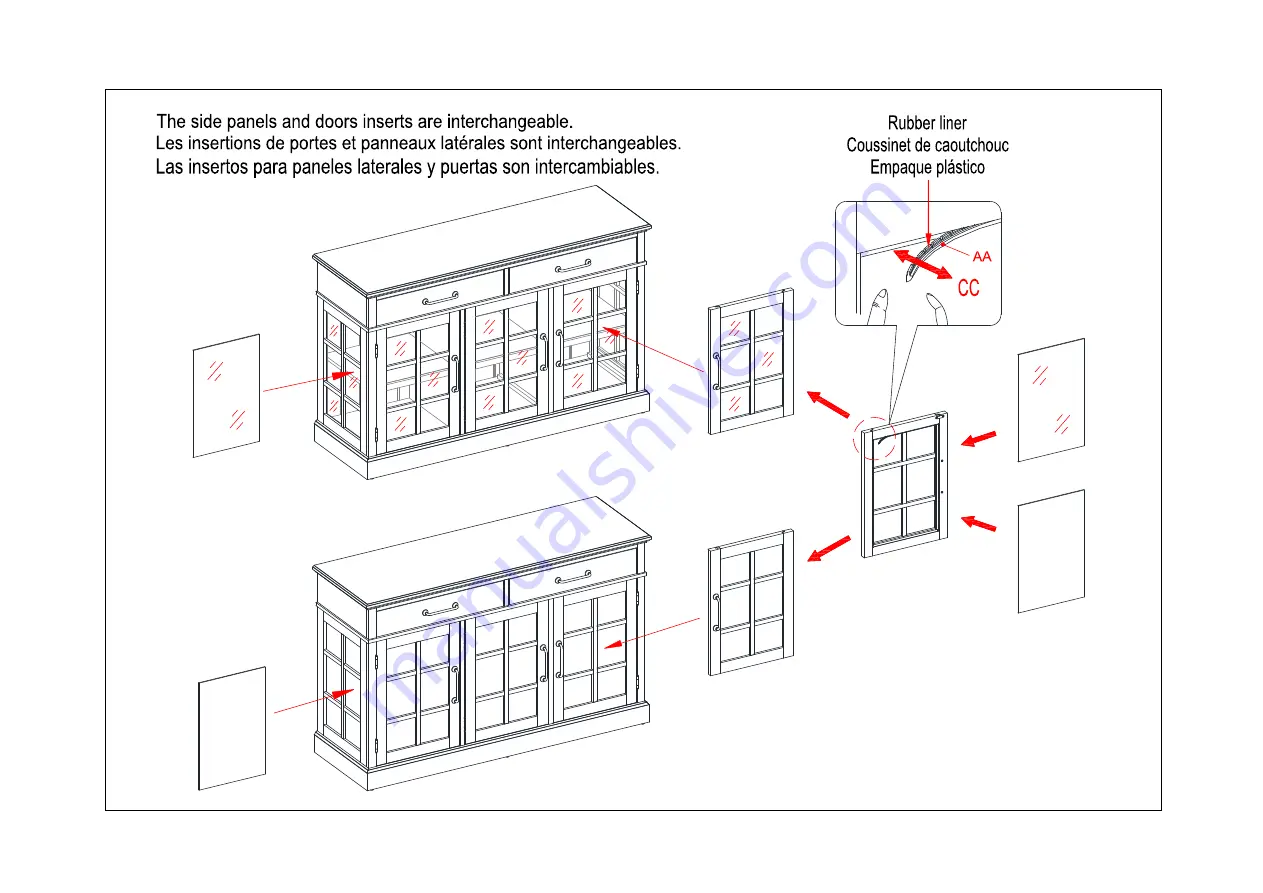 Whalen 1288412 Assembly Instructions Manual Download Page 8