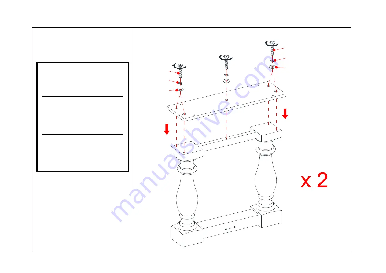 Whalen 1460755 Assembly Instructions Manual Download Page 4