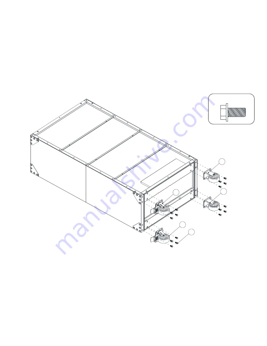 Whalen 36in Metal and Wood Wall Cabinet Instruction Manual Download Page 13