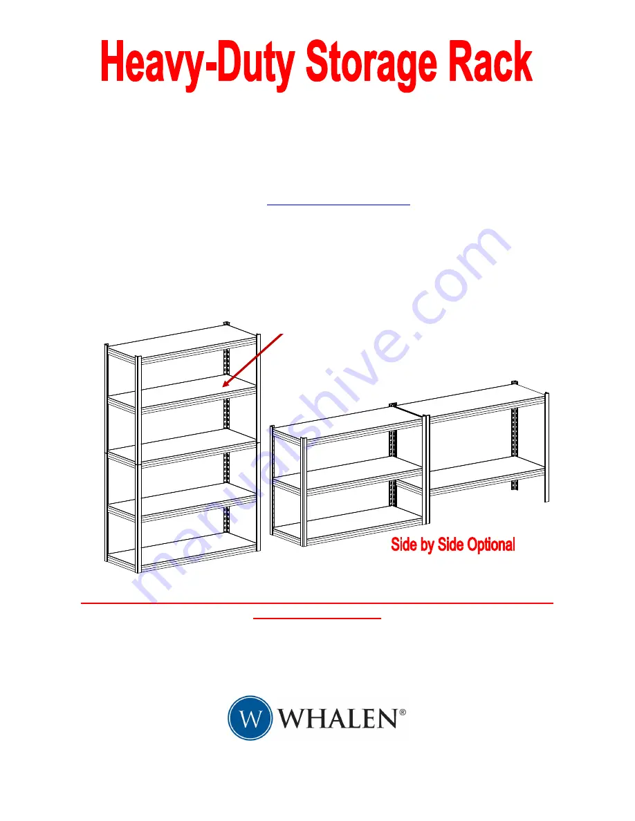 Whalen 991070 Скачать руководство пользователя страница 1