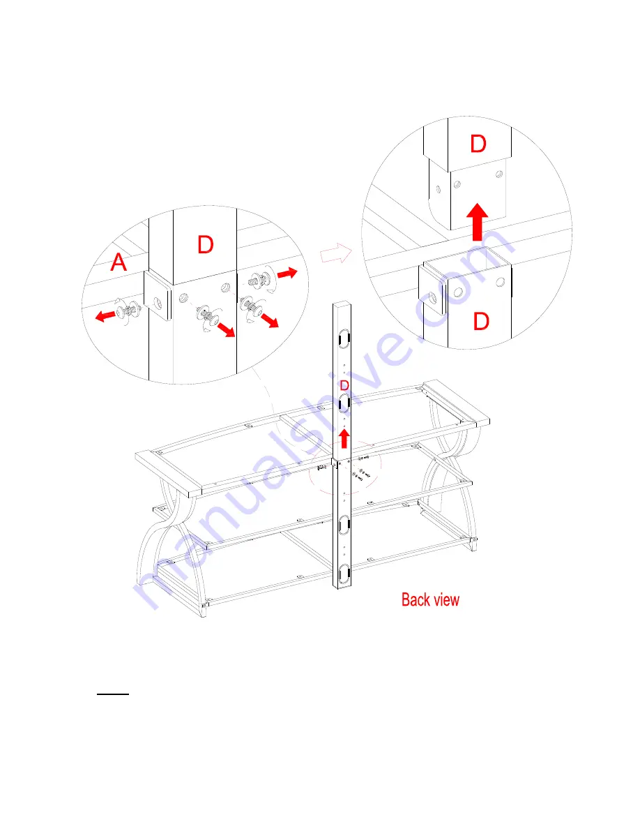 Whalen BBXL54NV Assembly Manual Download Page 9