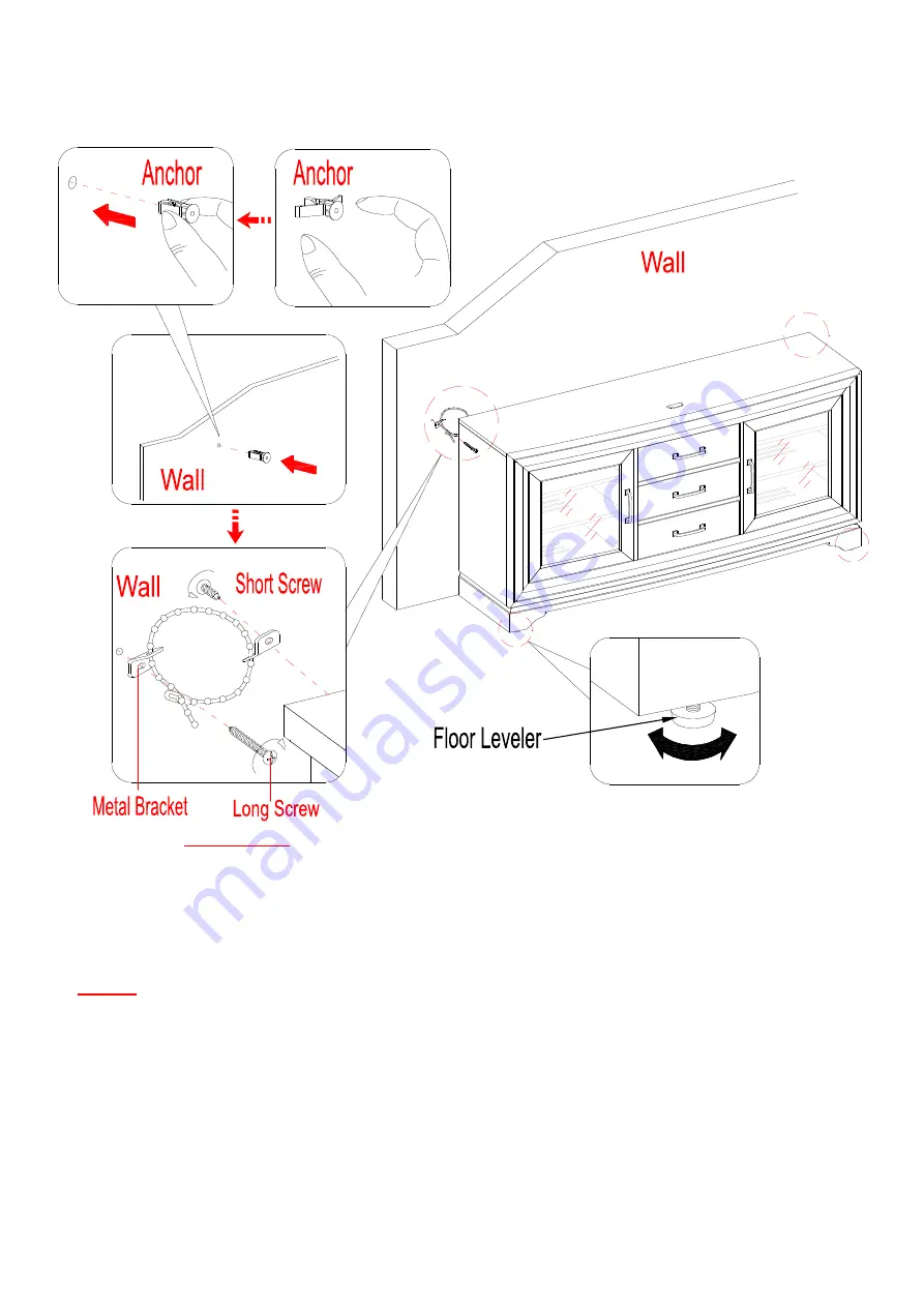 Whalen COH65C Assembly Manual Download Page 8