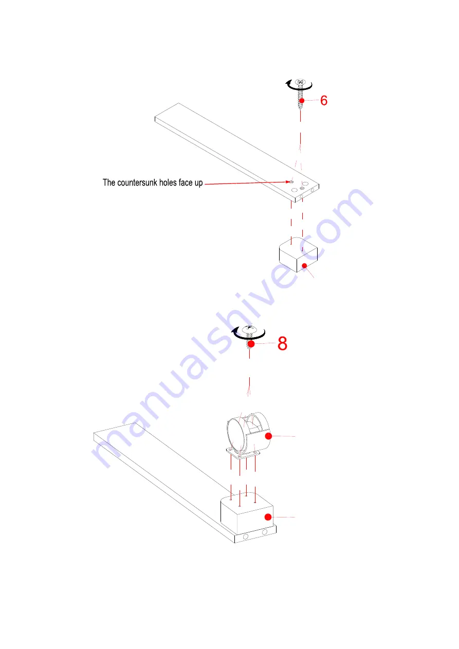 Whalen Devon File EC-DEDF Assembly Instructions Manual Download Page 10