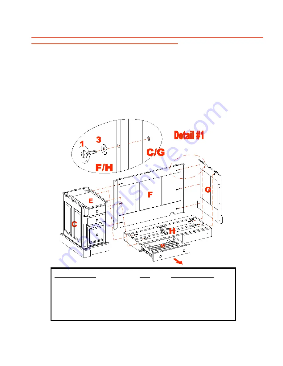 Whalen MLCRD Assembly Instructions Manual Download Page 6