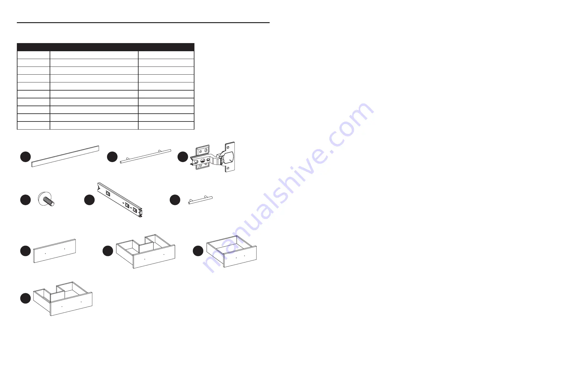 Whalen WF60GVB Assembly Instructions Manual Download Page 4