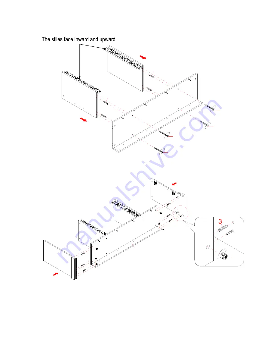 Whalen WSF54BF23-3 Assembly Manual Download Page 9