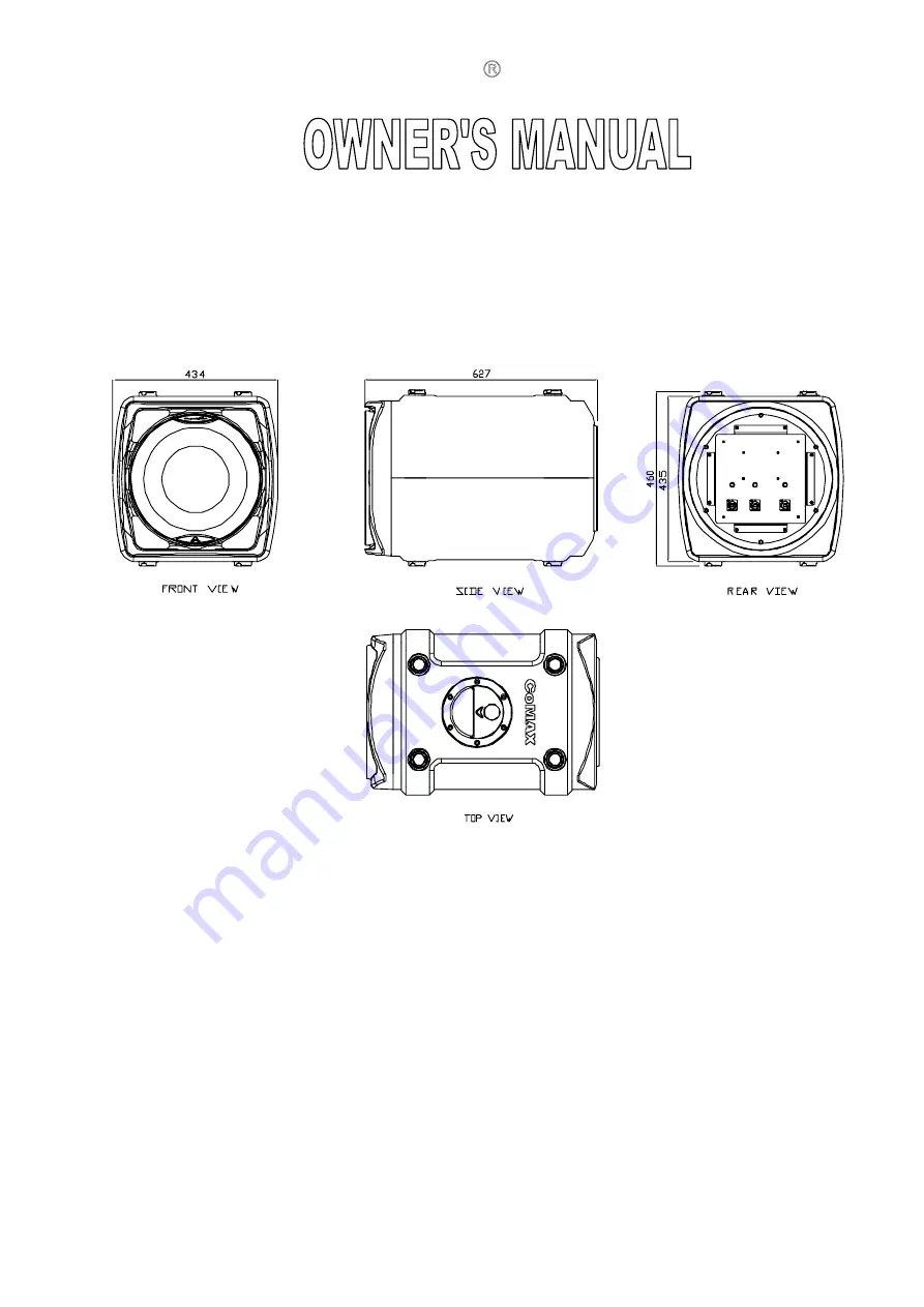 Wharfedale Pro CoMAX 12 Operating Manual And User Manual Download Page 11