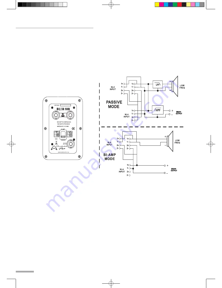 Wharfedale Pro Delta-12 Operating Manual And User Manual Download Page 18