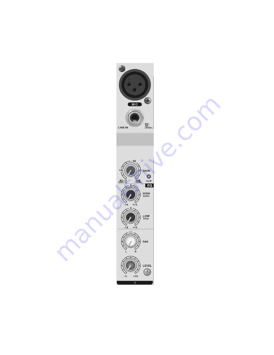 Wharfedale Pro EZ-M mini-mixer 10x2 Owner'S Manual Download Page 5