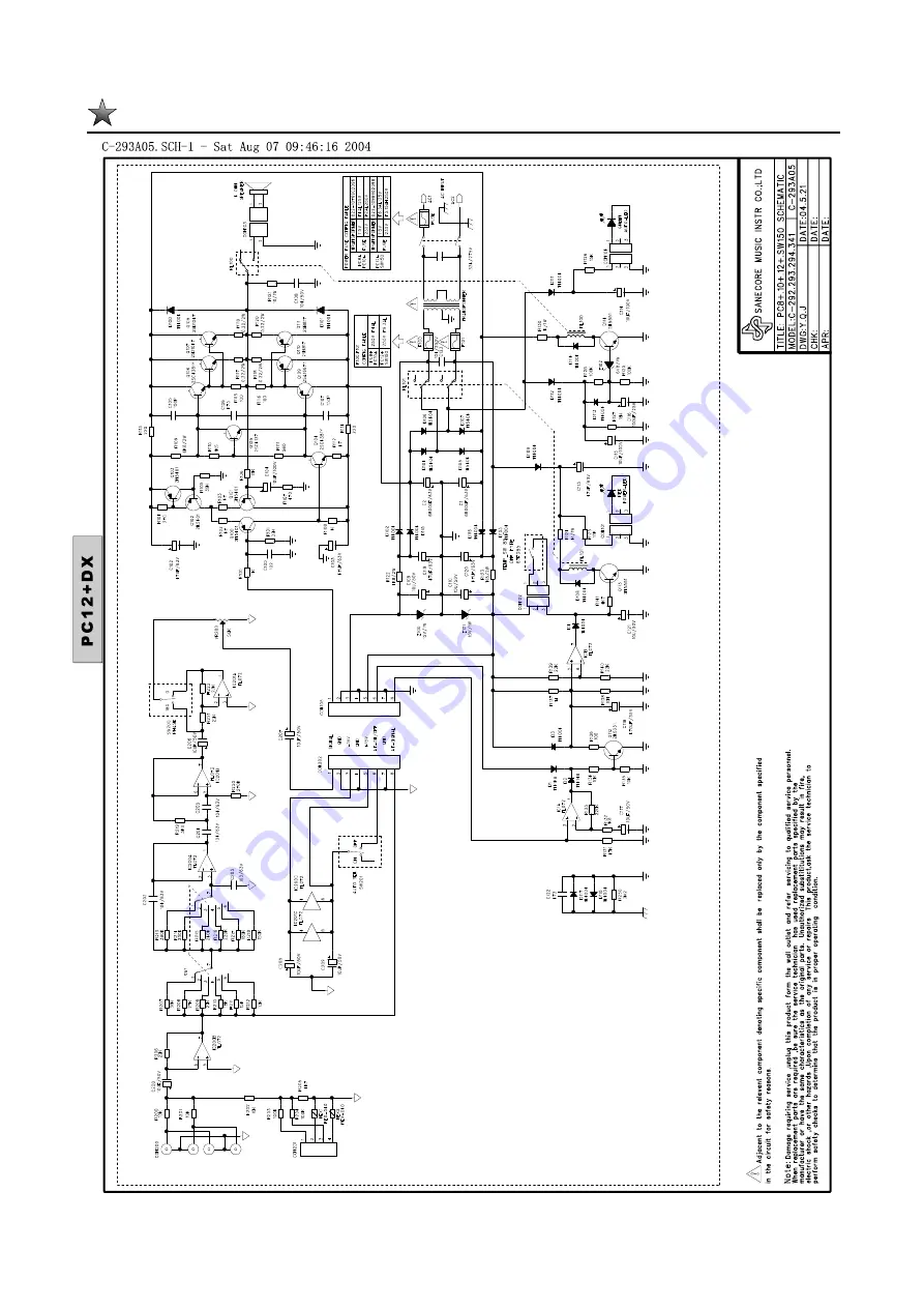 Wharfedale Pro PC12+DX Service Manual Download Page 3