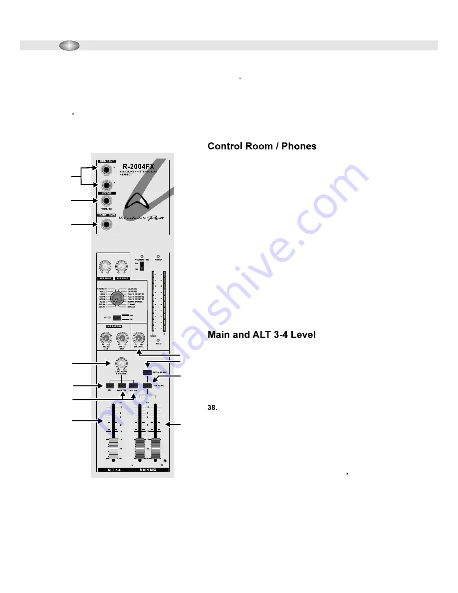 Wharfedale Pro R-1604FX Скачать руководство пользователя страница 8