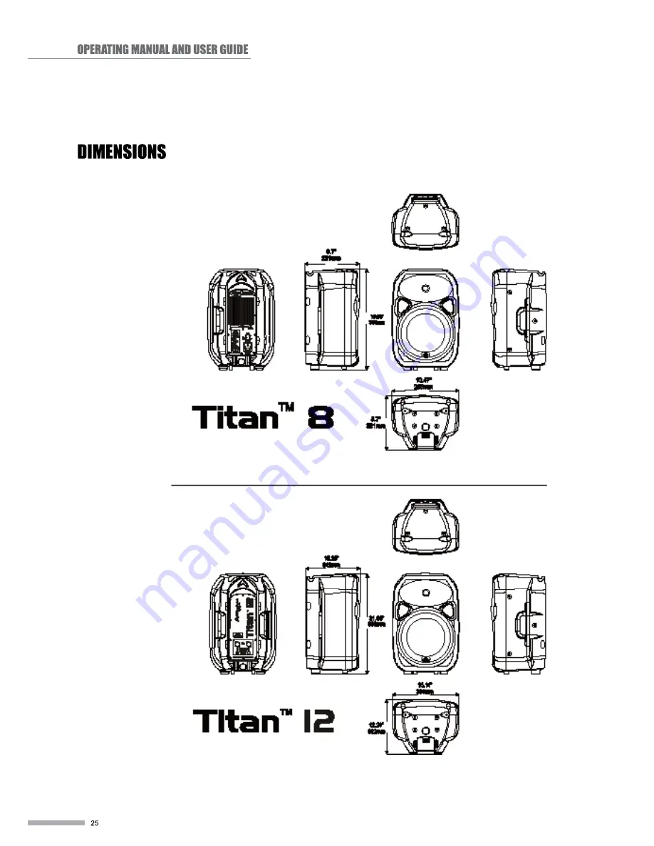 Wharfedale Pro Titan 15 Passive Operating Manual And User Manual Download Page 26