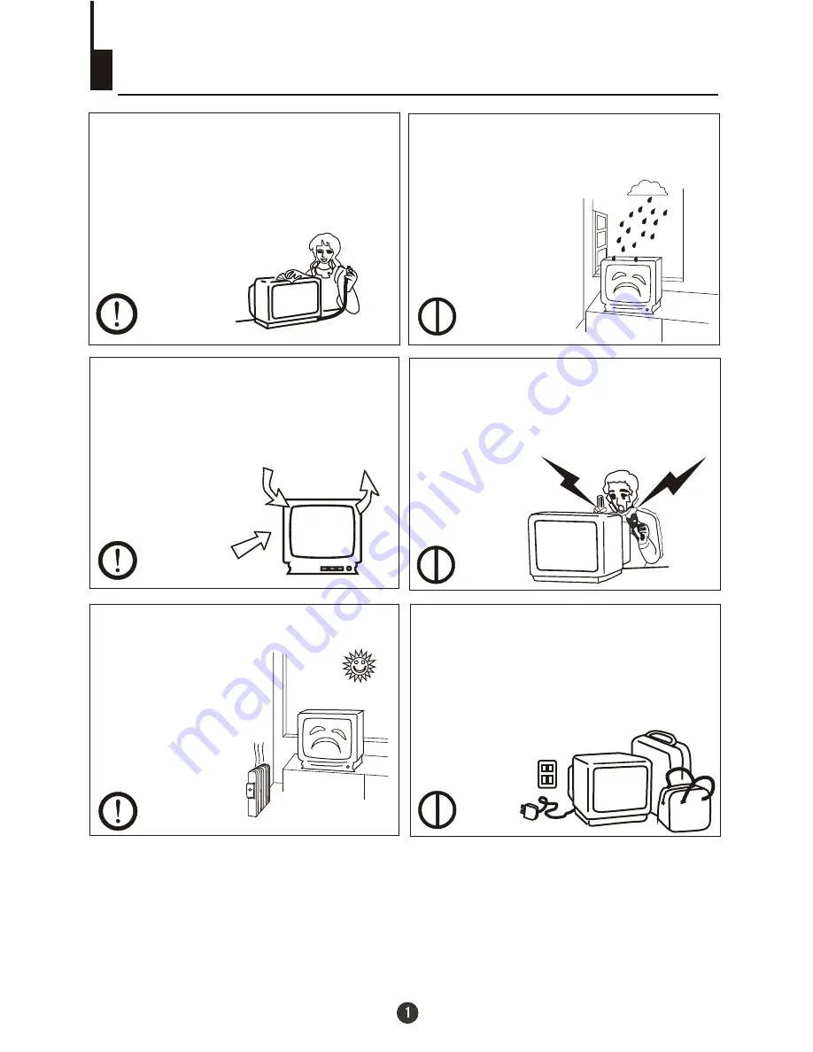 Wharfedale Pro WH-TV/DVD21NO Owner'S Manual Download Page 3