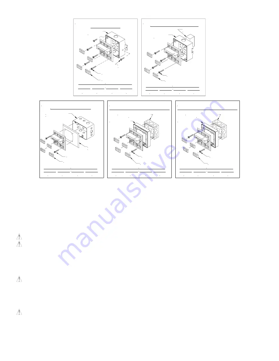 Wheelock MT-241575W Installation Instructions Manual Download Page 5