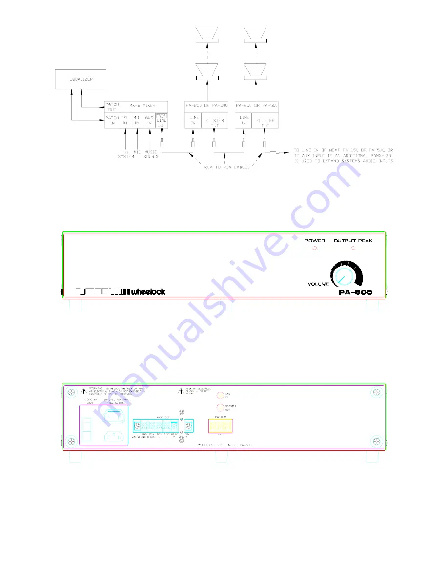 Wheelock PA-250 Installation Instructions Manual Download Page 4