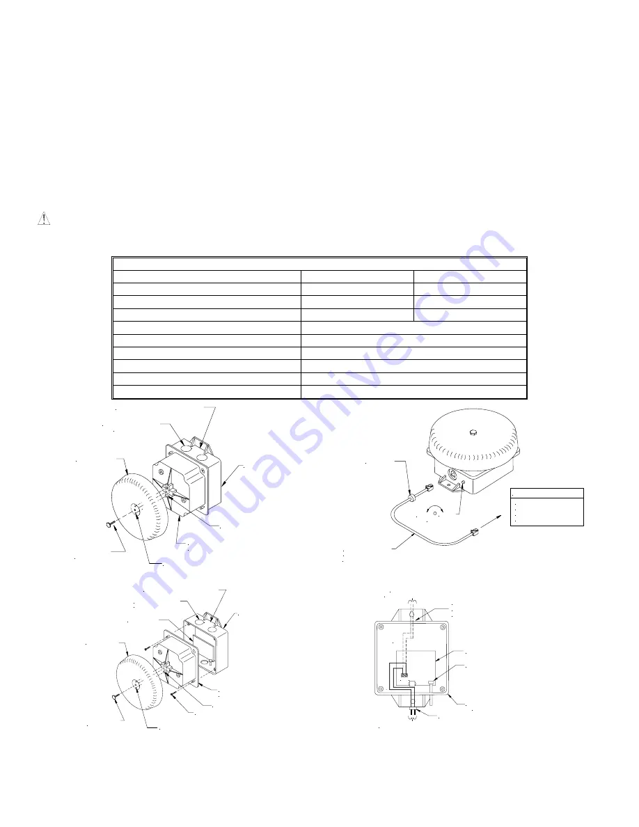 Wheelock TB-591 Installation Instructions Download Page 2