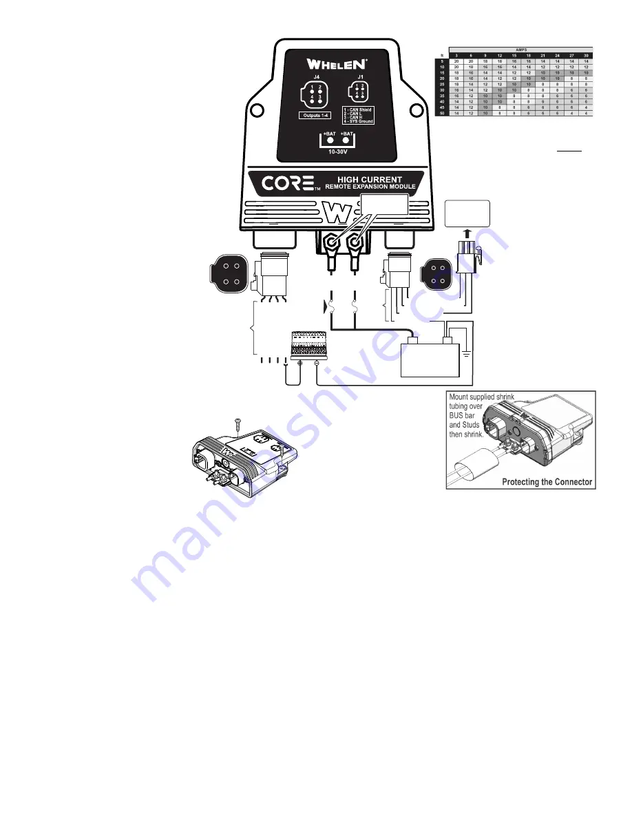 Whelen Engineering Company CenCom Core-R CEM4HC Installation Manual Download Page 2