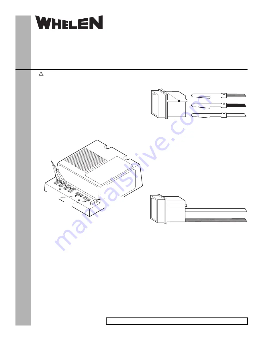 Whelen Engineering Company UPS-64C Installation Manual Download Page 1