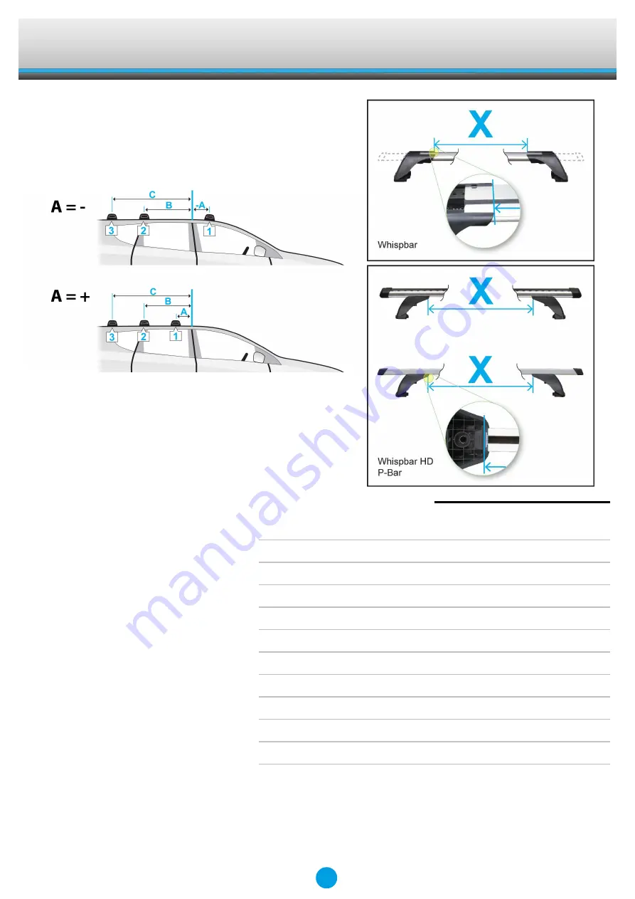 Whispbar K374W Fitting Instructions For Basic Carrier Download Page 12