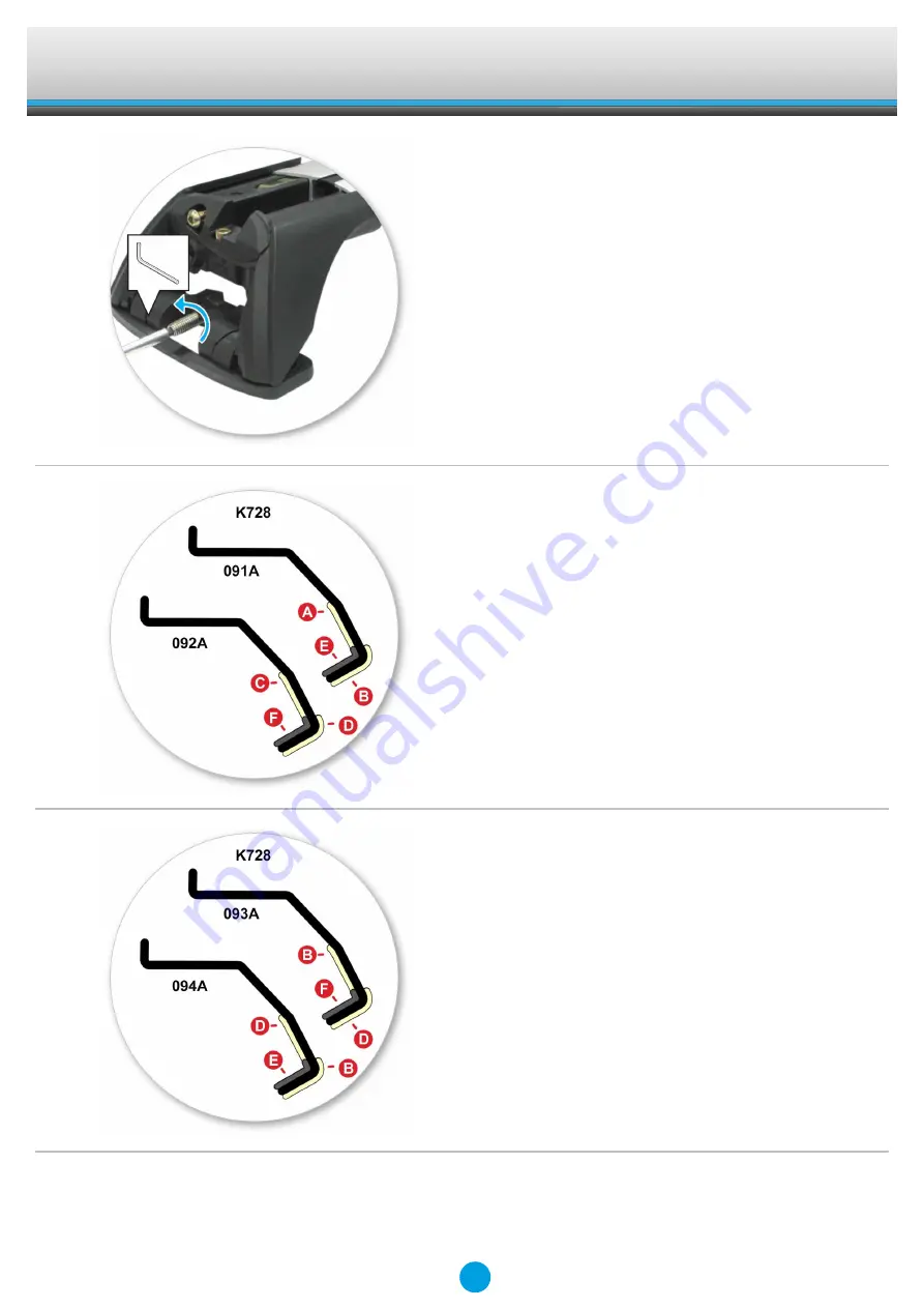 Whispbar K728W Fitting Instructions Manual Download Page 16